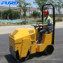 China Top Selling 800kg Double Drum Road Roller Compactor